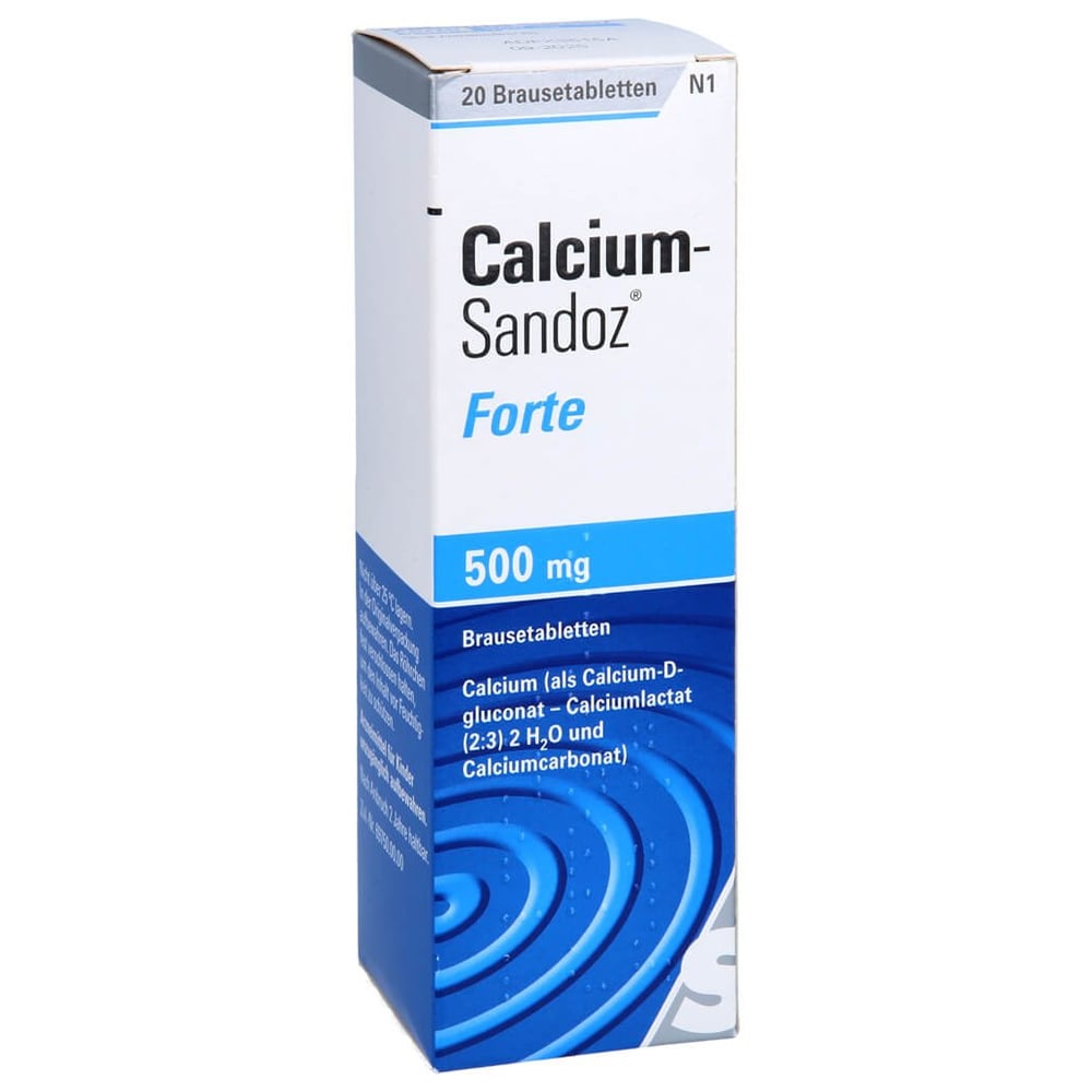Calcium-Sandoz Forte 500 mg