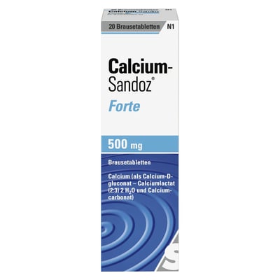 Calcium-Sandoz Forte 500 mg