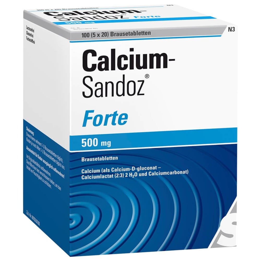 Calcium-Sandoz Forte 500 mg