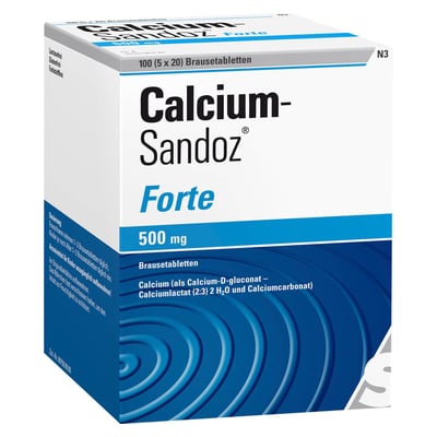 Calcium-Sandoz Forte 500 mg