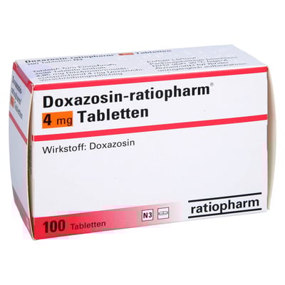 Doxazosin-ratiopharm 4 mg