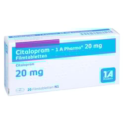 Citalopram - 1 A Pharma 20mg Filmtabletten