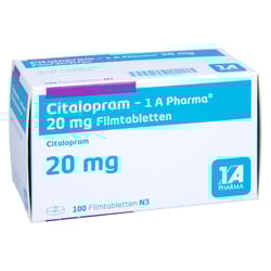 Citalopram - 1 A Pharma 20mg Filmtabletten