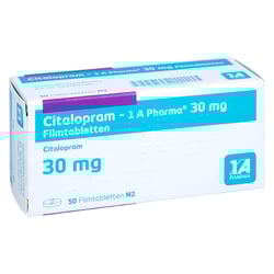 Citalopram - 1 A Pharma 30mg Filmtabletten