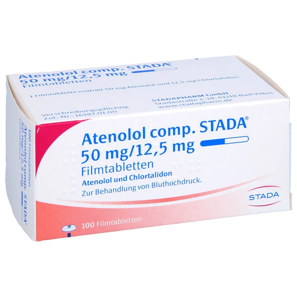 Atenolol comp. STADA 50mg/12.5mg Filmtabletten