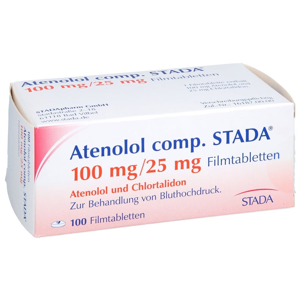 Atenolol comp. STADA 100mg/25mg Filmtabletten
