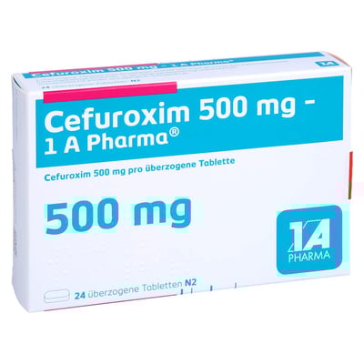 Cefuroxim 500 mg-1A Pharma
