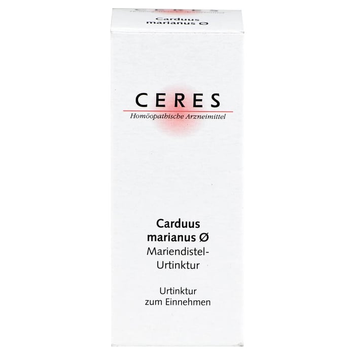 Carduus marianus Urtinktur