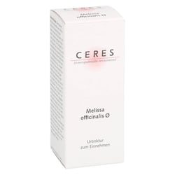 Ceres Melissa officinalis Urtinktur