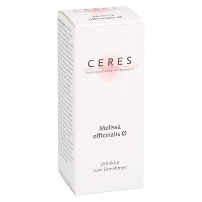 Ceres Melissa officinalis Urtinktur