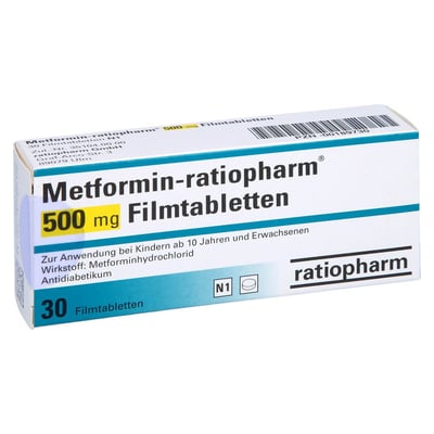 Metformin-ratiopharm 500 mg