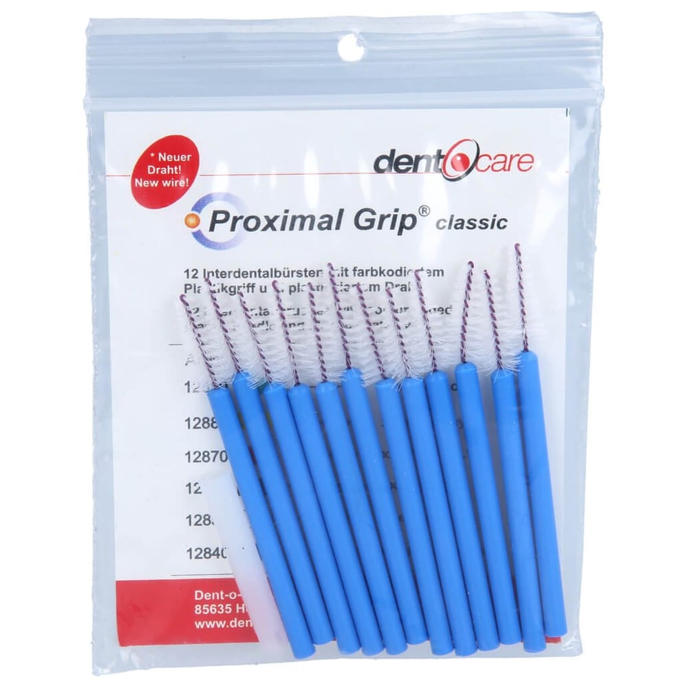 Proximal Grip konisch blau Interdentalbürste