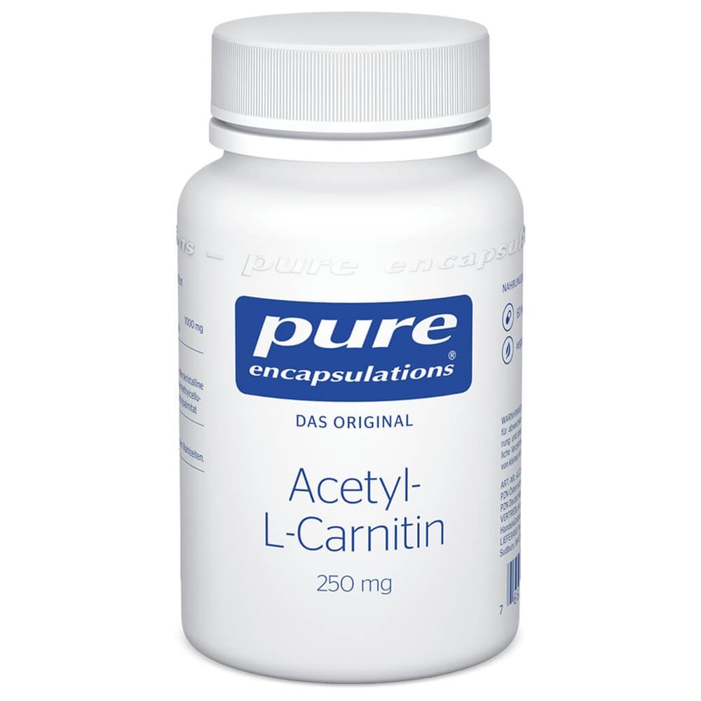 Pure Encapsulations Acetyl L Carnitin 250mg Kaps.