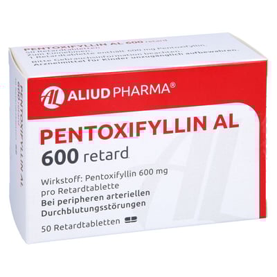 Pentoxifyllin AL 600 retard