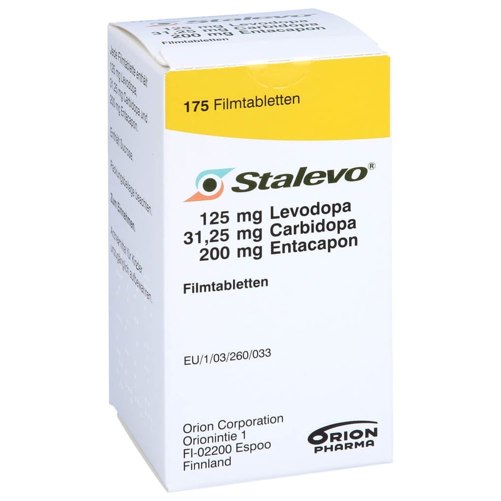 Stalevo 125 mg/31,25 mg/200 mg