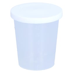 Einnehmeglas Grad + Deckel