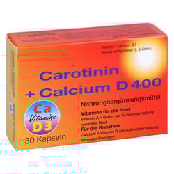 CAROTININ+Calcium D 400 Kapseln