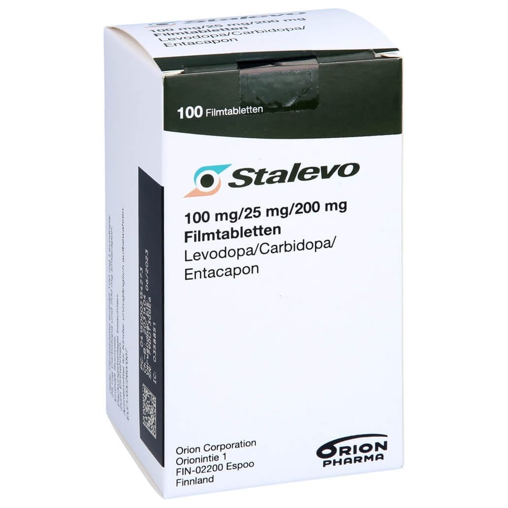 Stalevo 100 mg/25 mg/200 mg