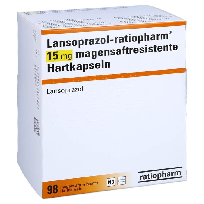 Lansoprazol-ratiopharm 15mg