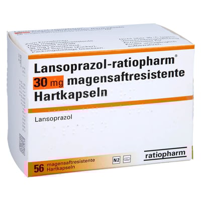 Lansoprazol-ratiopharm 30 mg
