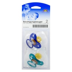 Sauger- Beruhig.Kieferorth.Latex 6-18Mon.blau/petr