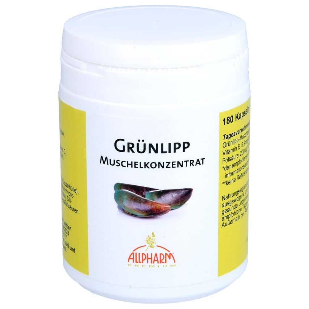 Grünlipp Muschelkonzentrat Kapseln