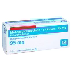 Metoprololsuccinat - 1 A Pharma 95mg Retardtab