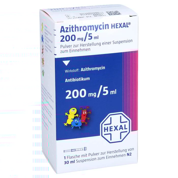 Azithromycin HEXAL 200mg/5ml