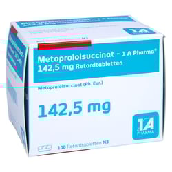 Metoprololsuccinat - 1 A Pharma 142.5mg Retardtab