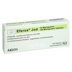 Eferox Jod 75 µg/150 µg
