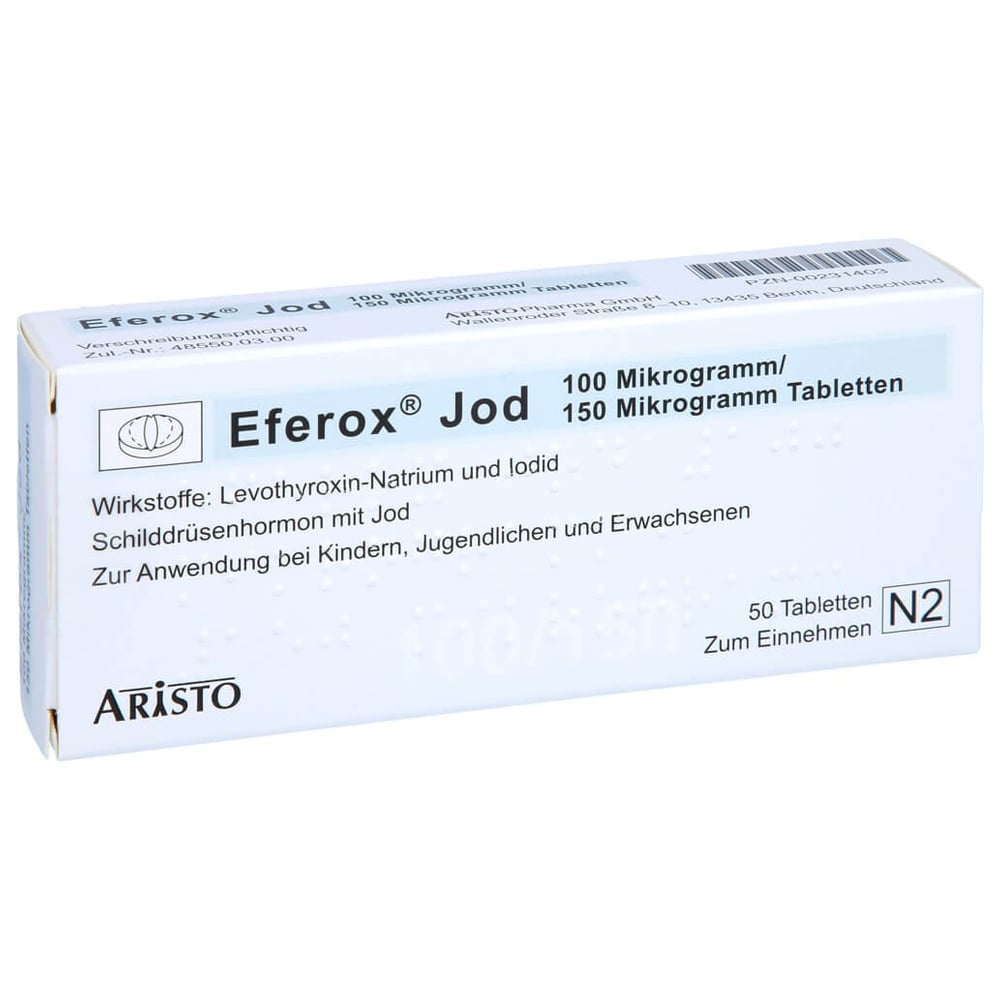 Eferox Jod 100 µg/150 µg