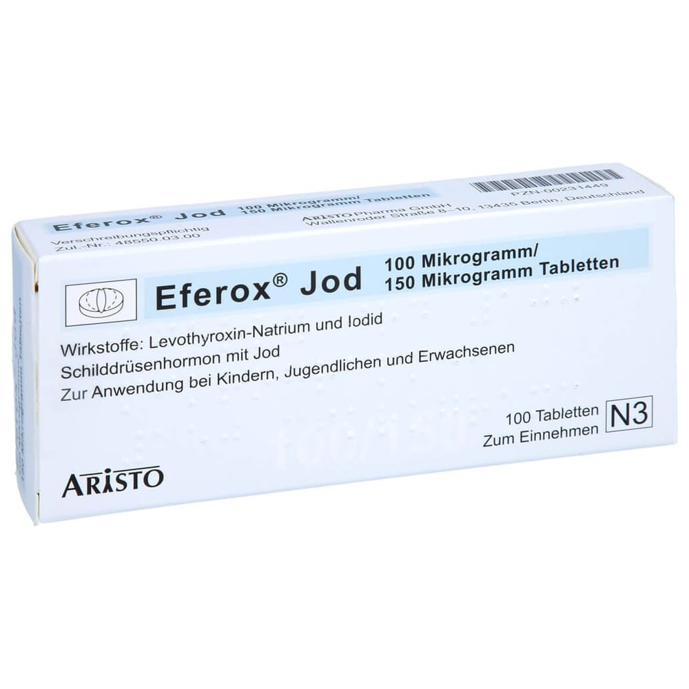 Eferox Jod 100 µg/150 µg