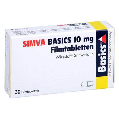 Simva Basics 10 mg Produktbild 1