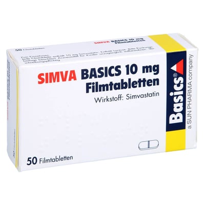 Simva Basics 10 mg Produktbild 1
