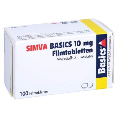 Simva Basics 10 mg Produktbild 1