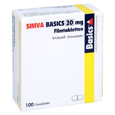 Simva Basics 20 mg Produktbild 1