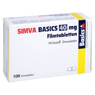 Simva Basics 40 mg Produktbild 1