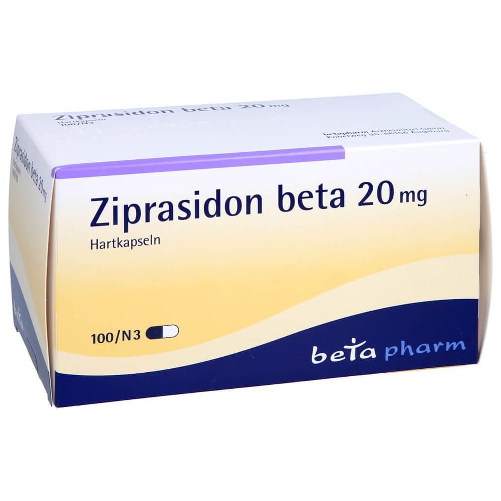 Ziprasidon beta 20 mg