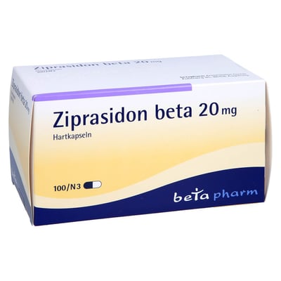 Ziprasidon beta 20 mg