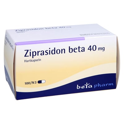 Ziprasidon beta 40 mg