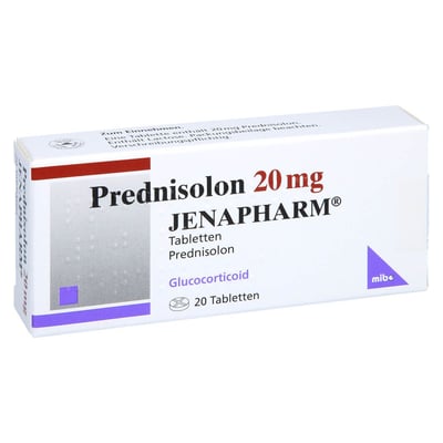 Prednisolon 20 mg Jenapharm Produktbild 1
