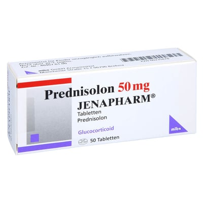 Prednisolon 50mg JENAPHARM