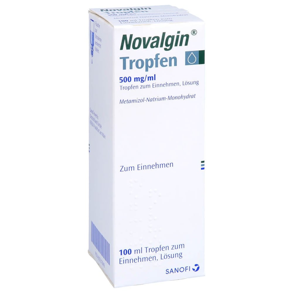 Novalgin 500 mg/ml 100 ml kaufen (PZN 237848)