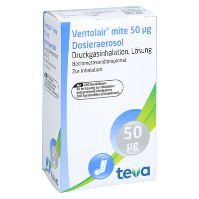 Ventolair mite 50 µg Produktbild 1