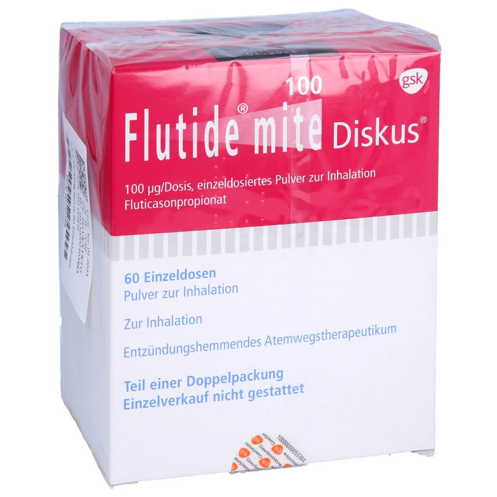 Flutide mite 100 Diskus