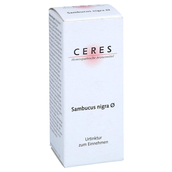 Ceres Sambucus nigra Urtinktur