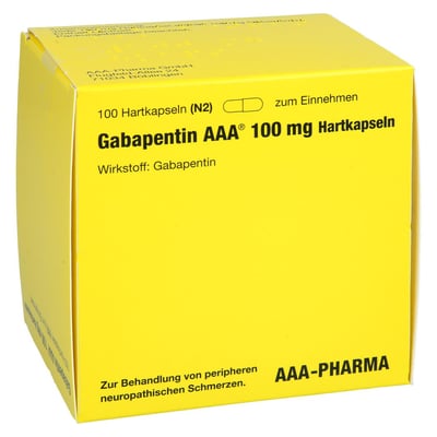 Gabapentin AAA 100 mg