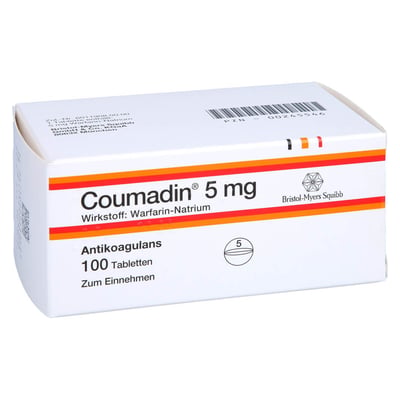 Coumadin 5 mg Produktbild 1