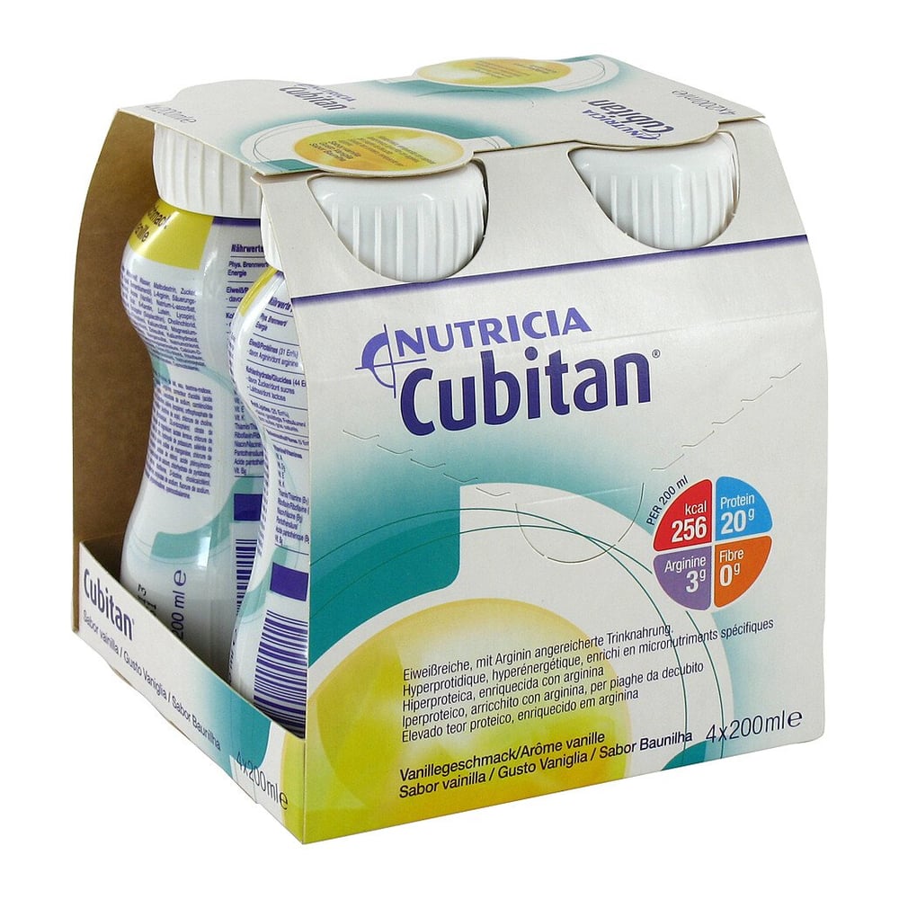 Cubitan Vanillegeschmack Trinkflasche
