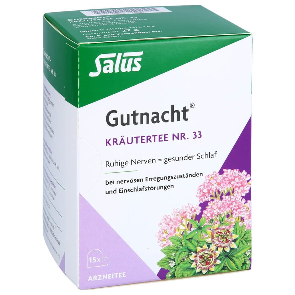 Gutnacht Kräutertee Nr.33 Salus Filterbeutel
